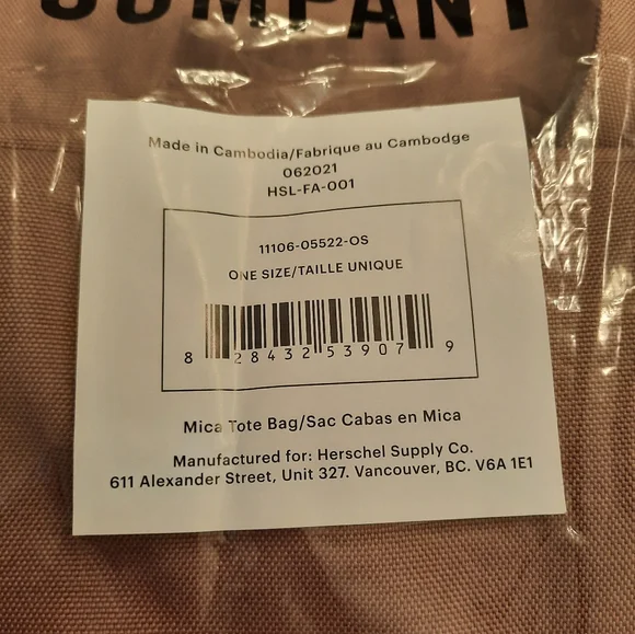 Nwt herschel tote - Picture 2 of 4